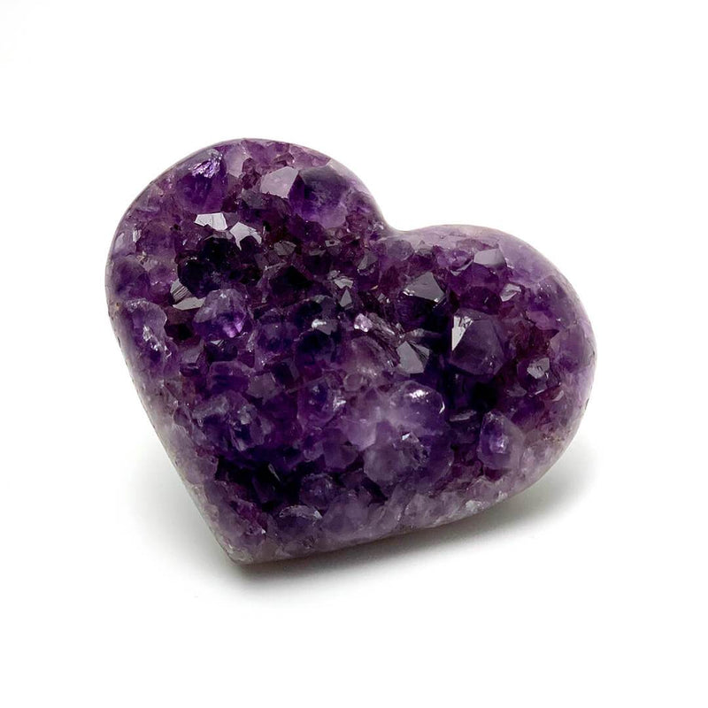 Ancient Element Creations Crystal Decor Large Amethyst Heart Geode
