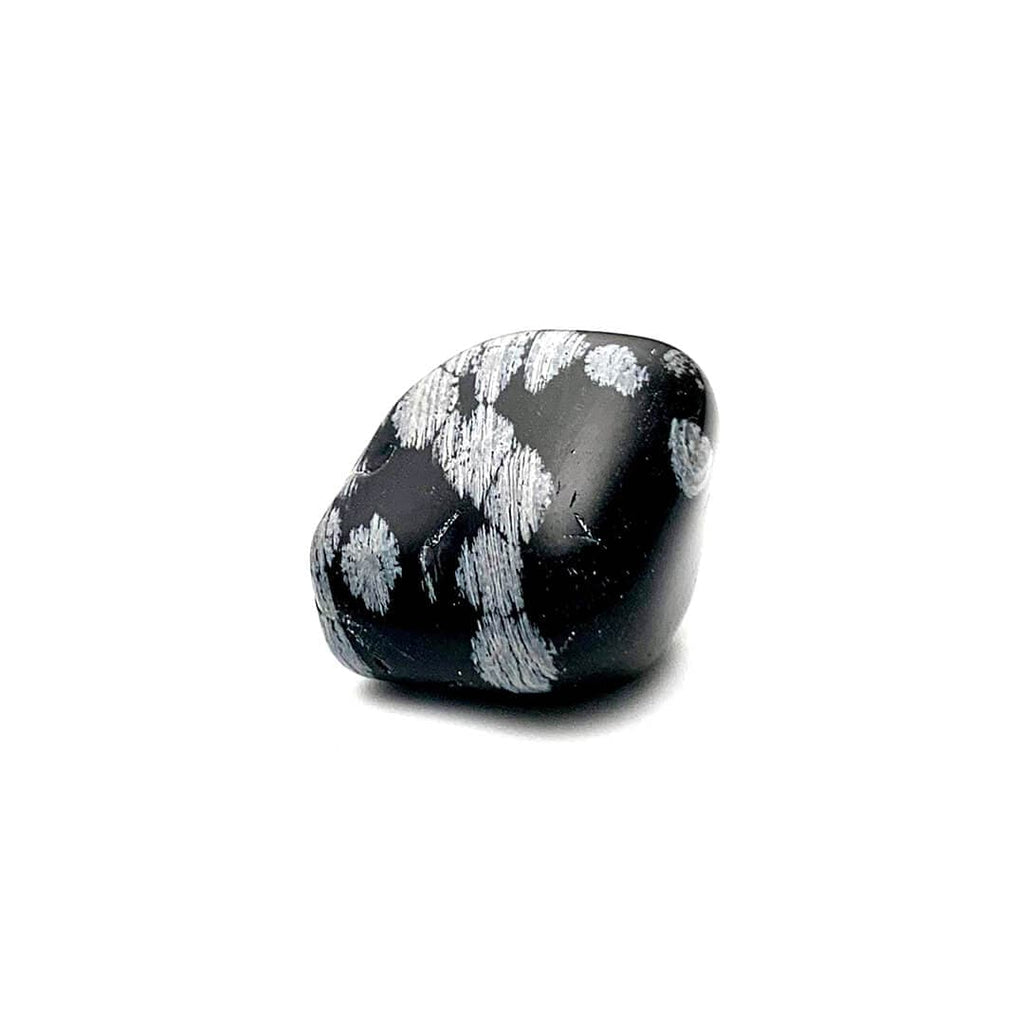Ancient Element Creations Tumbled Stones Snowflake Obsidian